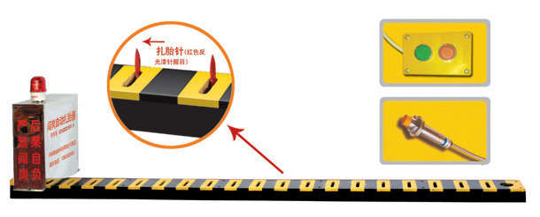 北安市V3嵌入式闯岗自动扎胎器/阻车器